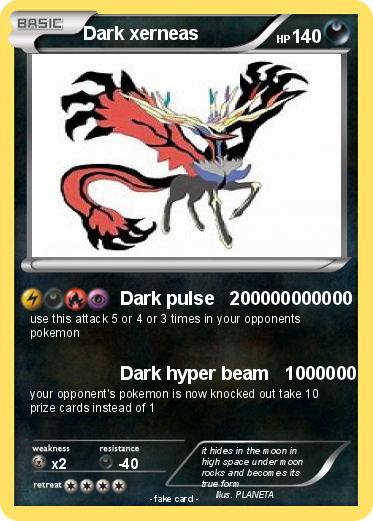 Pokemon Dark xerneas