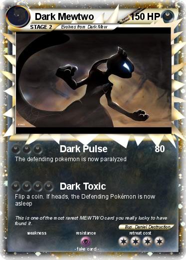 Pokemon Dark Mewtwo