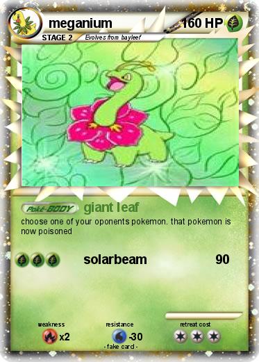 Pokemon meganium