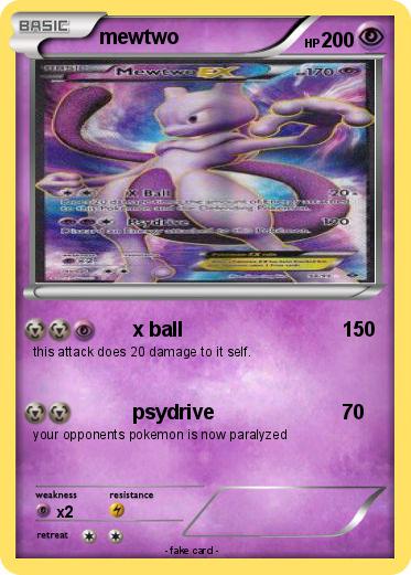 Pokemon mewtwo