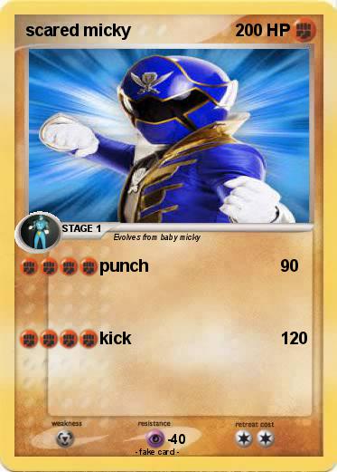 Pokemon scared micky