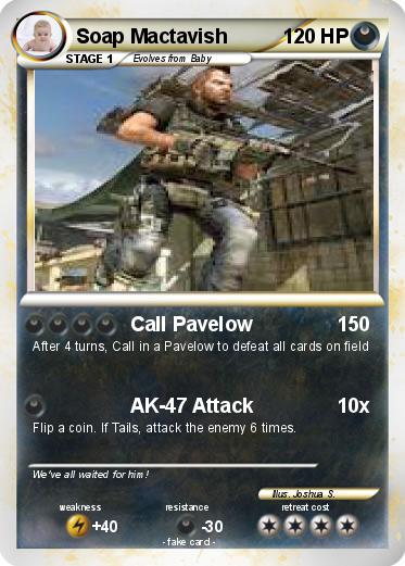 Pokemon Soap Mactavish