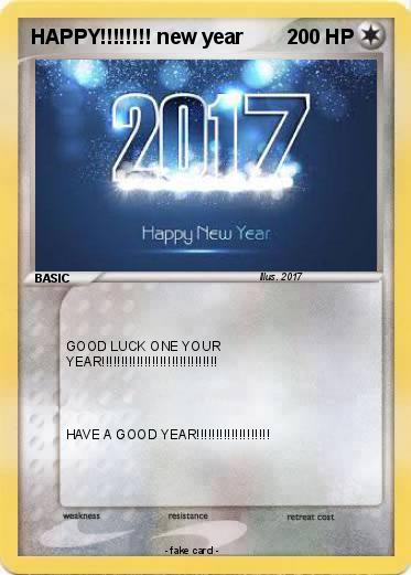 Pokemon HAPPY!!!!!!!! new year
