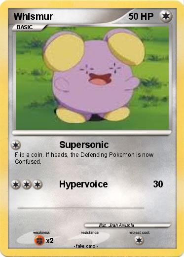 Pokemon Whismur