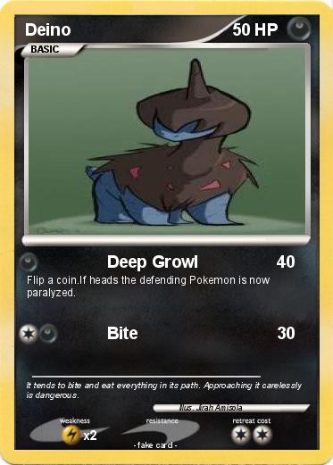 Pokemon Deino