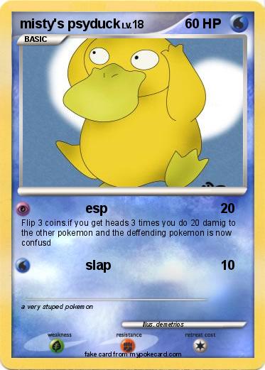 Pokemon misty's psyduck