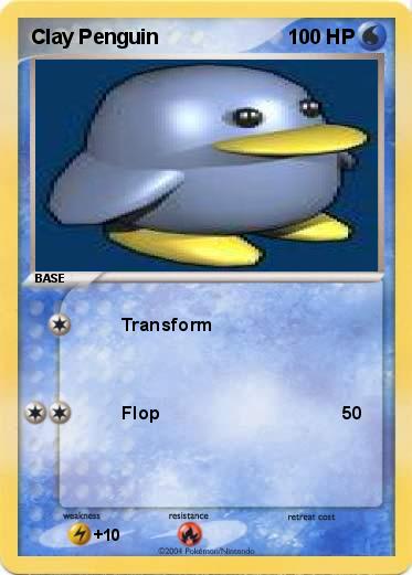 Pokemon Clay Penguin