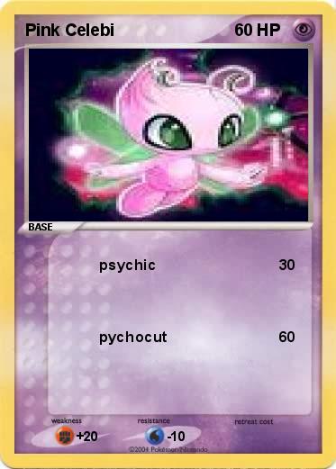 Pokemon Pink Celebi