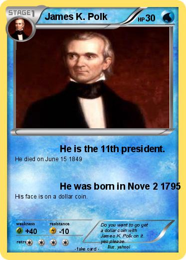 Pokemon James K. Polk