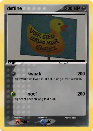 Pokemon deffine