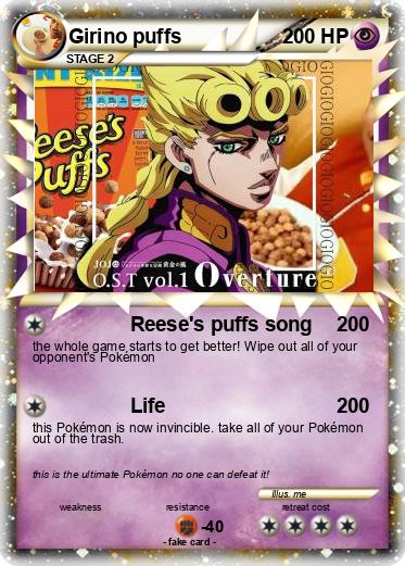 Pokemon Girino puffs