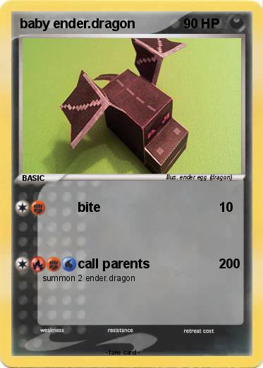 Pokemon baby ender.dragon