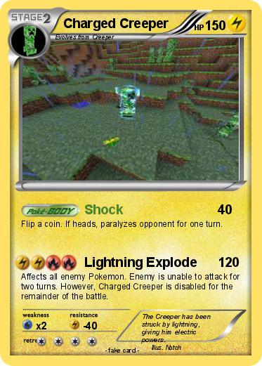 Pokemon Charged Creeper