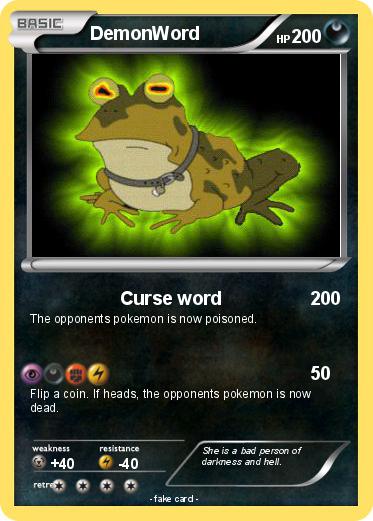 Pokemon DemonWord