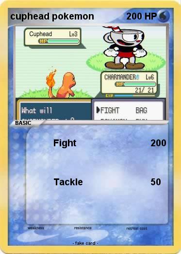 Pokemon cuphead pokemon