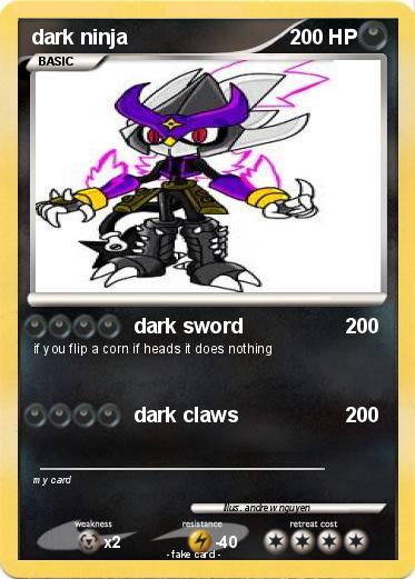 Pokemon dark ninja