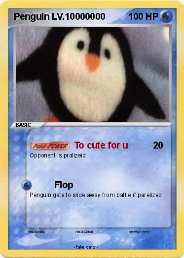 Pokemon Penguin LV.10000000