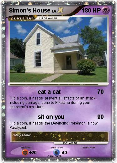 Pokemon Simon's House