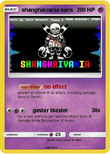 Pokemon shanghaivania sans