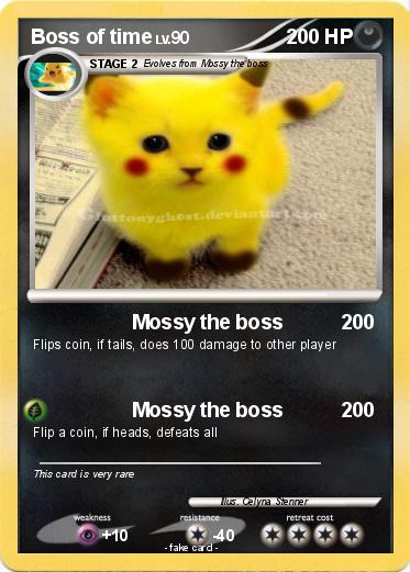 Pokemon Boss of time