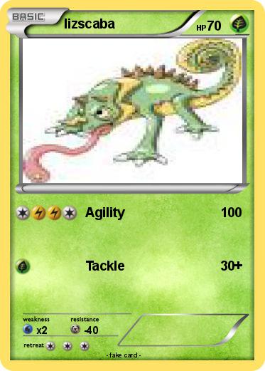 Pokemon lizscaba