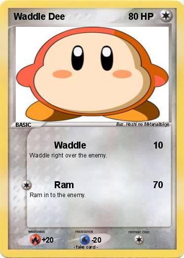 Pokemon Waddle Dee