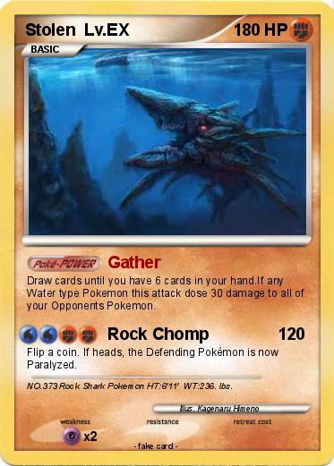 Pokemon Stolen  Lv.EX