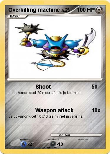 Pokemon Overkilling machine