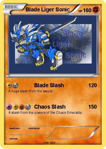 Pokemon Blade Liger Sonic