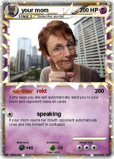 Pokemon your mom