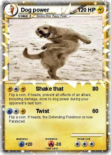 Pokemon Dog power