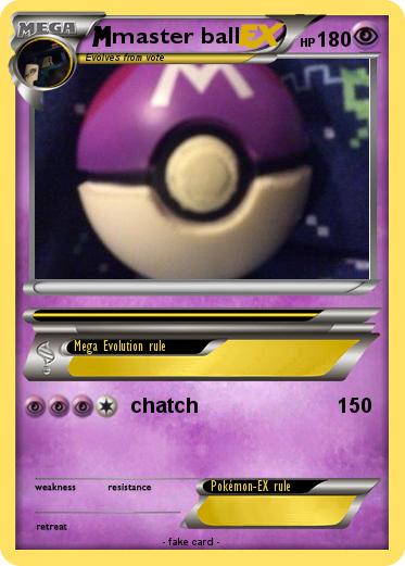 Pokemon master ball