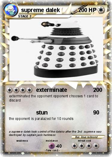 Pokemon supreme dalek