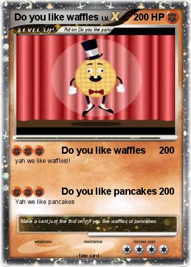Pokemon Do you like waffles