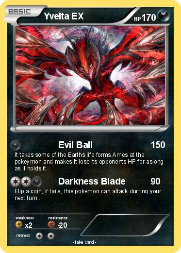 Pokemon Yvelta EX