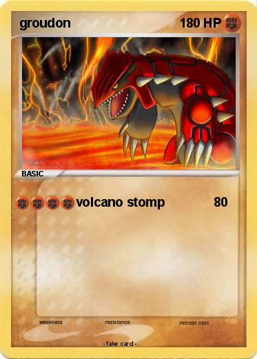 Pokemon groudon