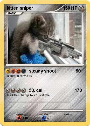 Pokemon kitten sniper
