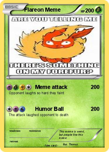 Pokemon Flareon Meme