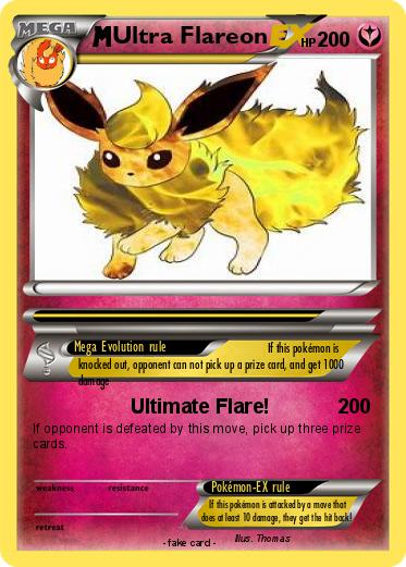 Pokemon Ultra Flareon