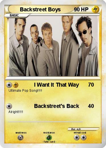 Pokemon Backstreet Boys