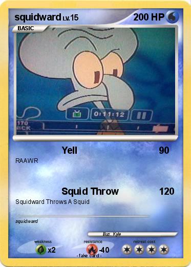 Pokemon squidward
