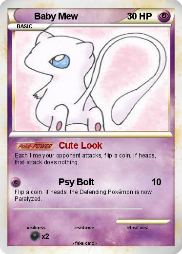 Pokemon Baby Mew