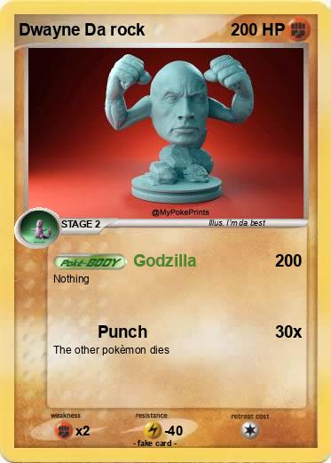 Pokemon Dwayne Da rock