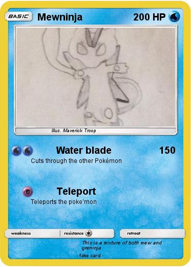 Pokemon Mewninja