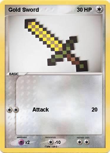 Pokemon Gold Sword