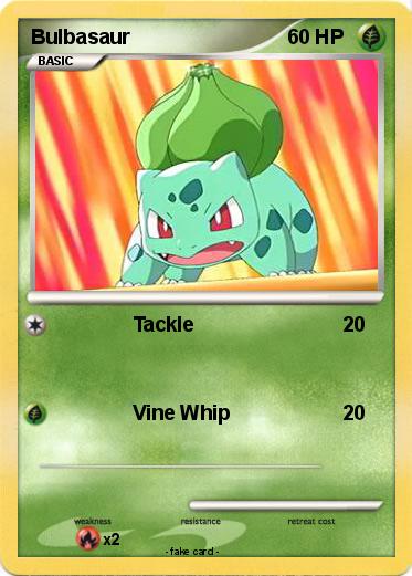 Pokemon Bulbasaur