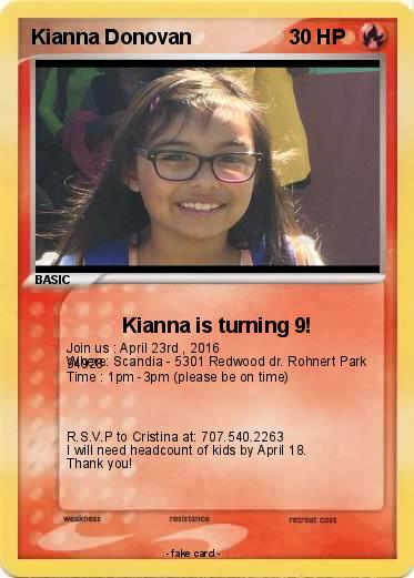 Pokemon Kianna Donovan