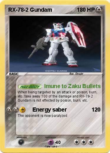 Pokemon RX-78-2 Gundam