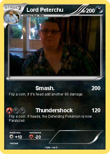 Pokemon Lord Peterchu