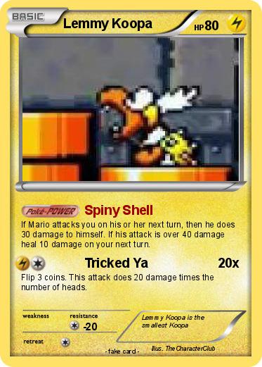 Pokemon Lemmy Koopa
